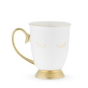 Holly Mug Pestañas Blanco