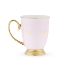 Holly Mug Pestañas Rosado